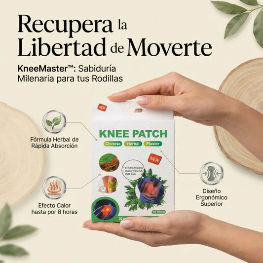 KneeMaster™ - Parche Para dolor de Rodilla